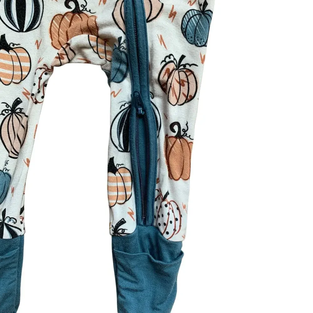 Birdie & Bean Bamboo Pumpkin Zippy